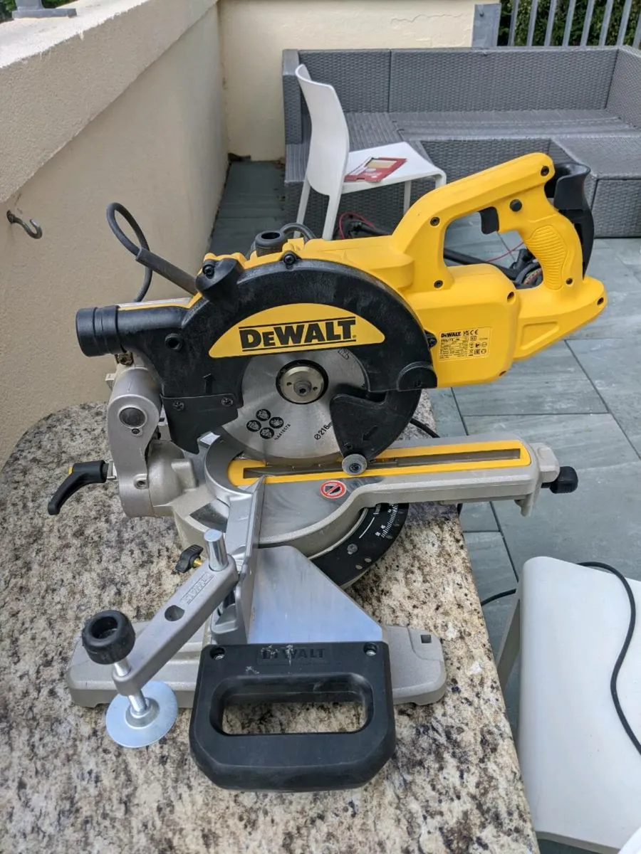 DeWalt chop saw - Image 1