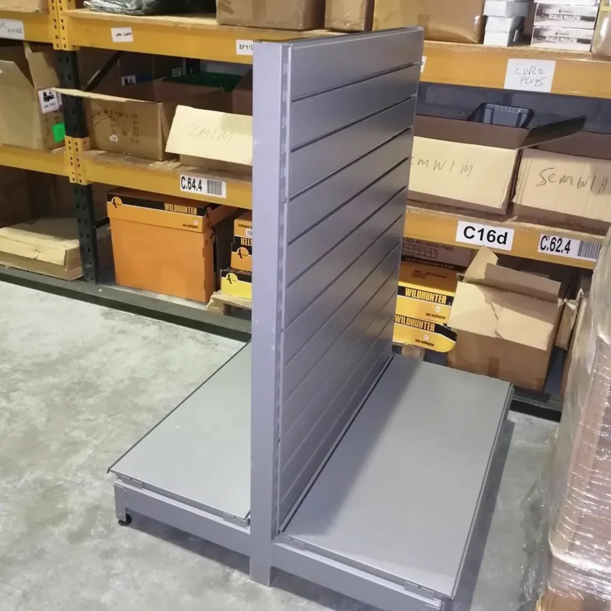 Double Sided Slatted Wall Shelving - Image 1