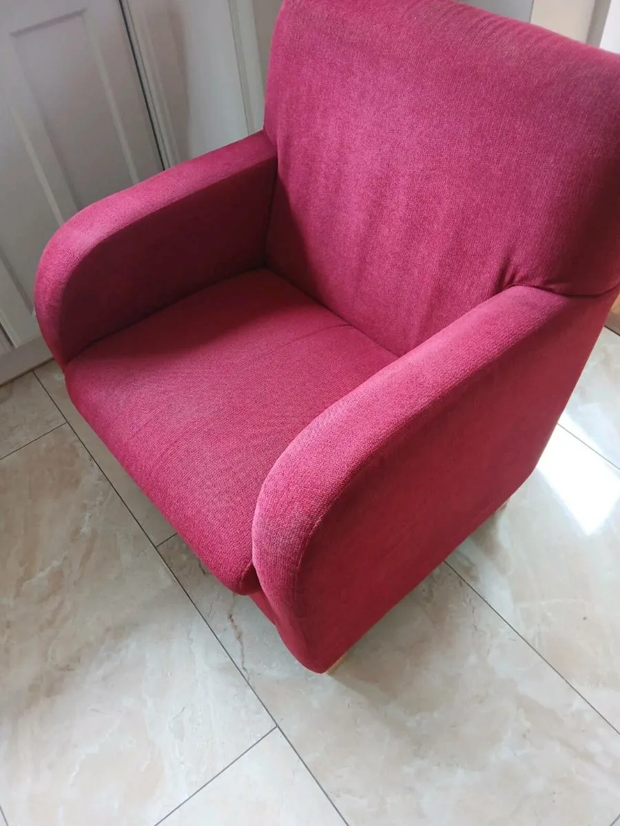 Raspberry Armchair - Image 2