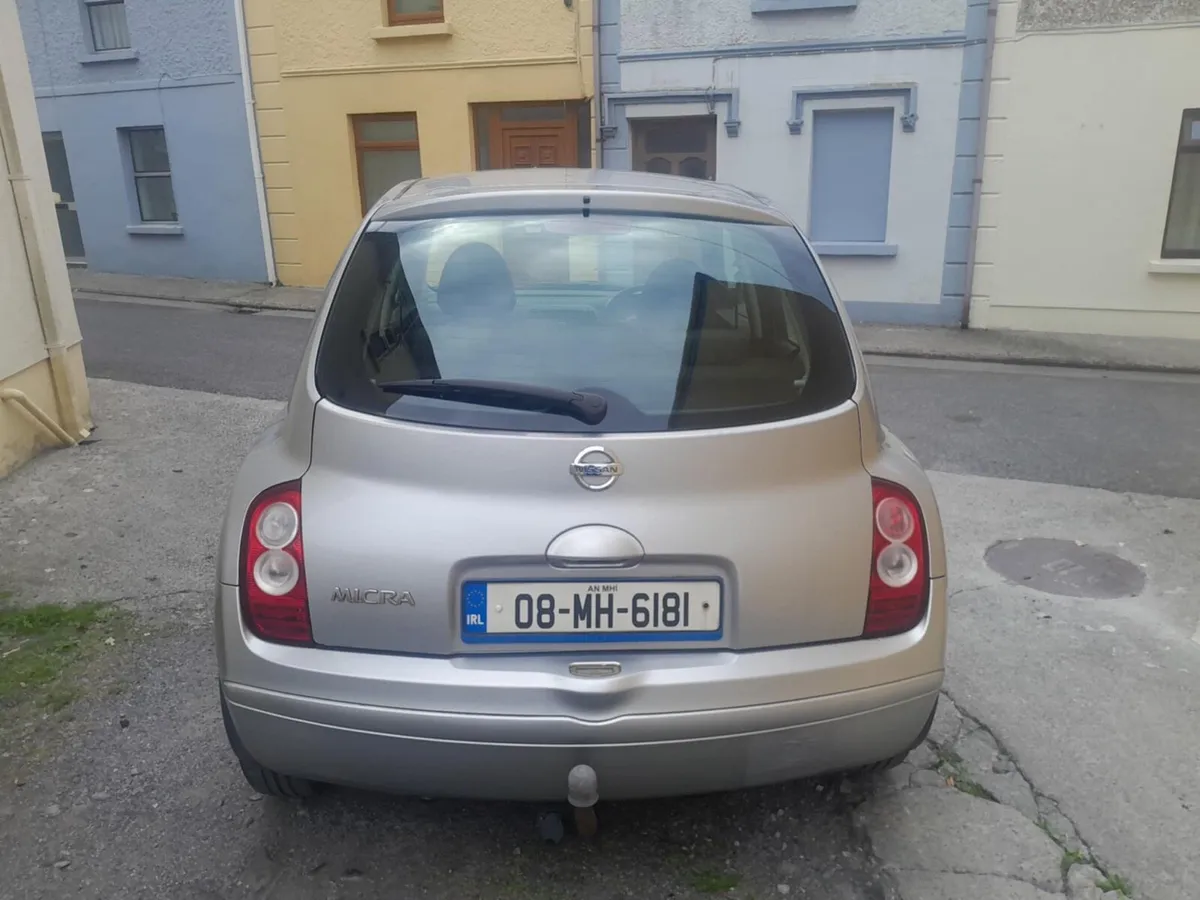 2008 Nissan Micra 1.2 Petrol NCT November 20,25 - Image 2