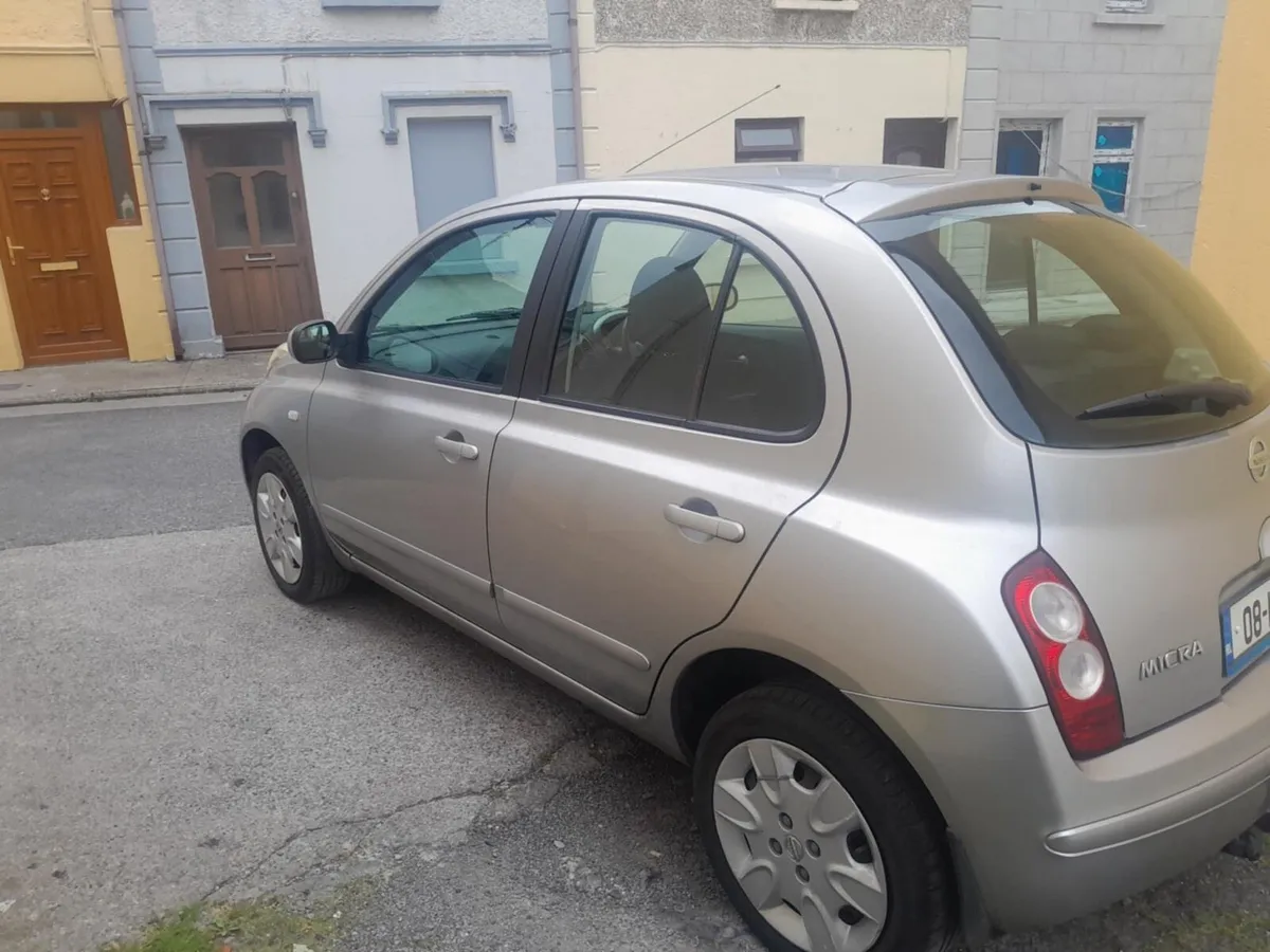 2008 Nissan Micra 1.2 Petrol NCT November 20,25 - Image 3
