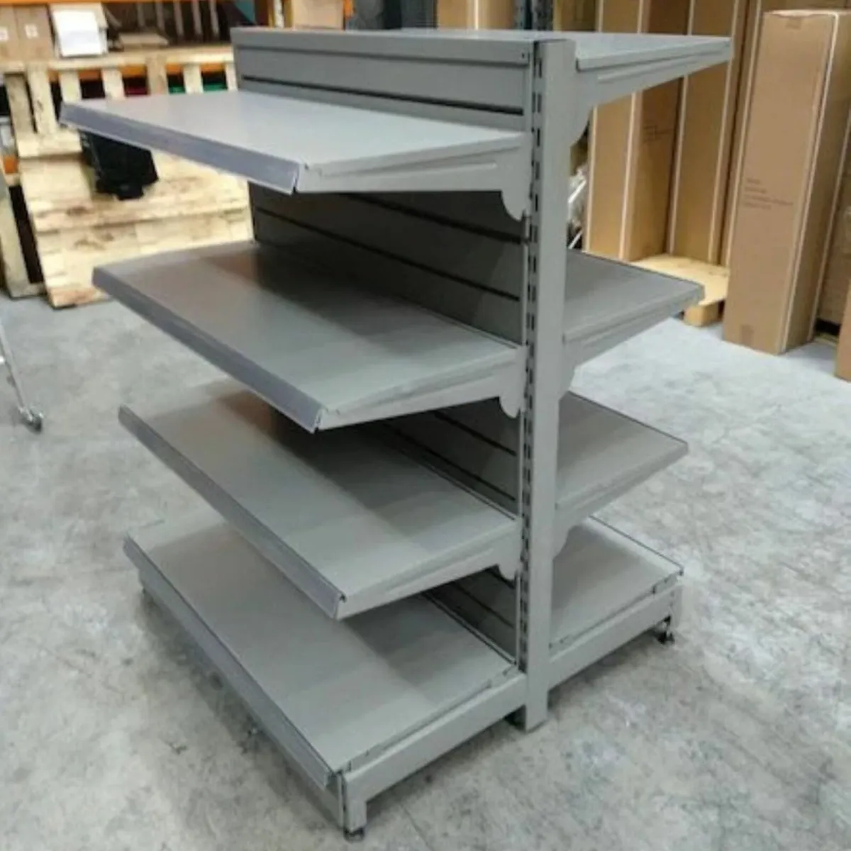 Double Sided Slatted Wall Shelving - Image 2