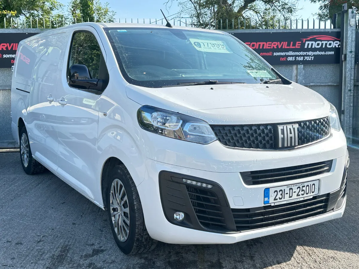 FIAT SCUDO LWB 2L DIESEL TWIN SLIDING DOORS 2023 - Image 1