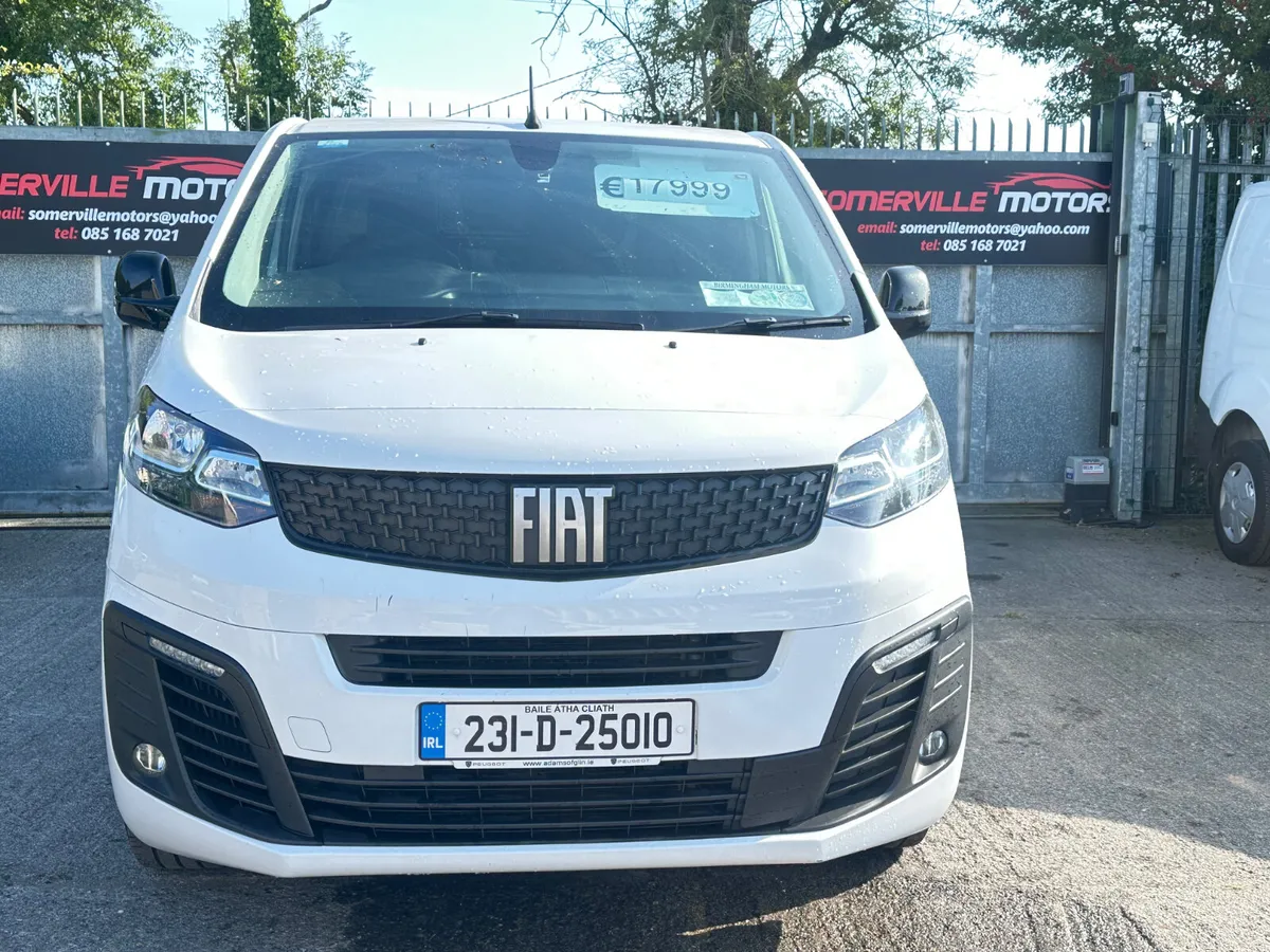 FIAT SCUDO LWB 2L DIESEL TWIN SLIDING DOORS 2023 - Image 2