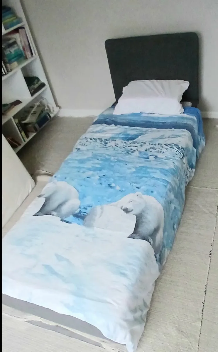 Single-Double Sofa Bed - Washable Covers - Image 2