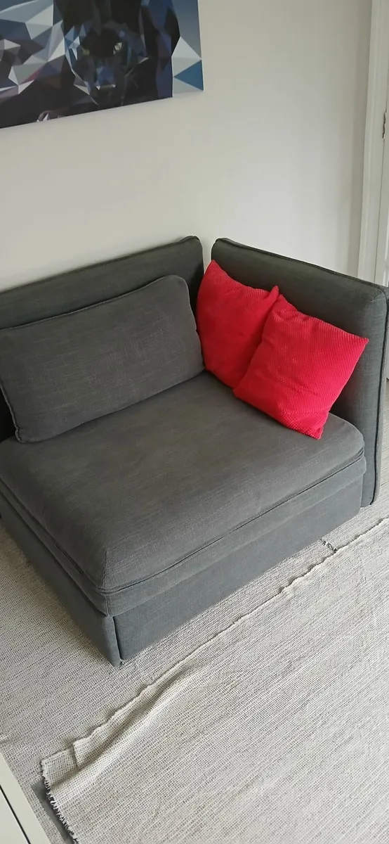 Single-Double Sofa Bed - Washable Covers - Image 4
