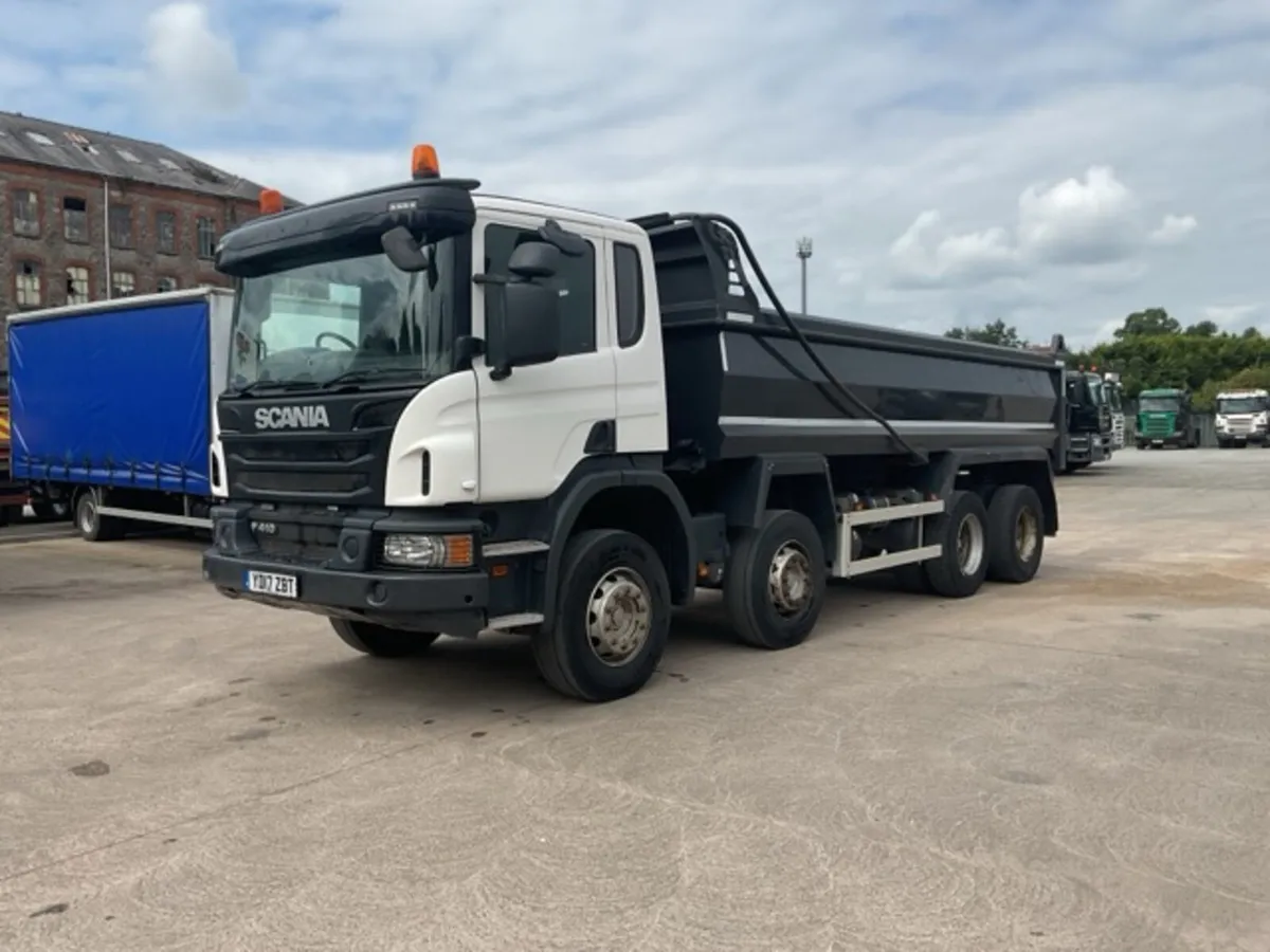 2017 Scania P410 8x4 Tipper - Image 3