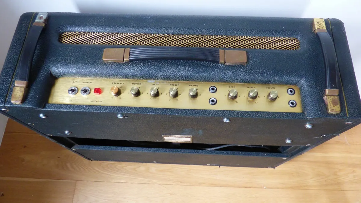 1973 Marshall Artiste 50W Amplifier - Image 3