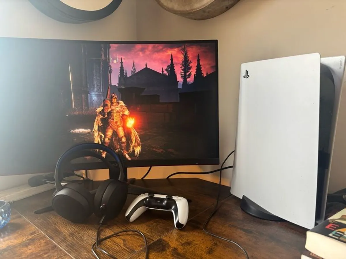 PS5, Gaming Monitor and Headset Bundle - Image 3