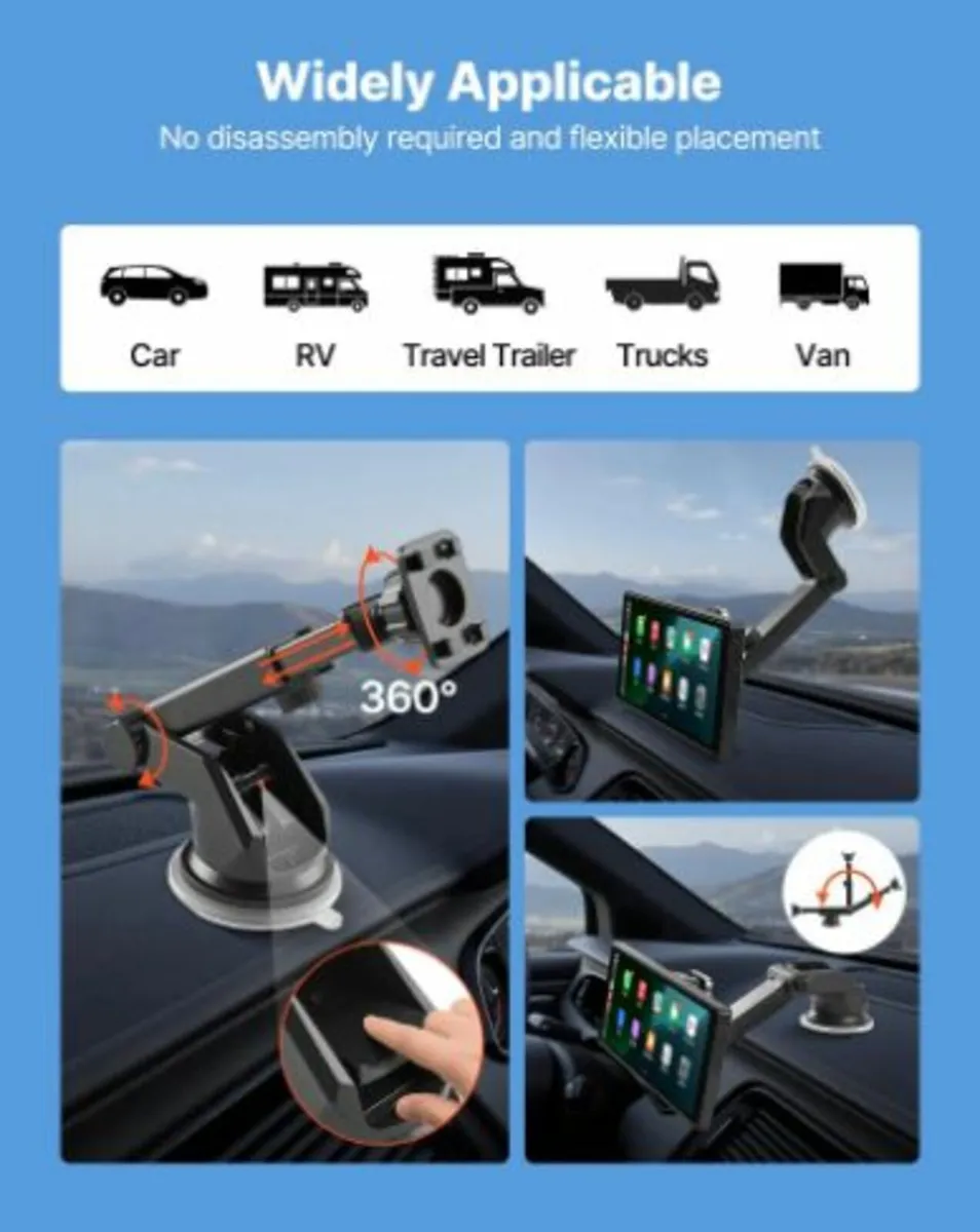 Car Stereo Radio CarPlay Touchscreen 10 - Image 1