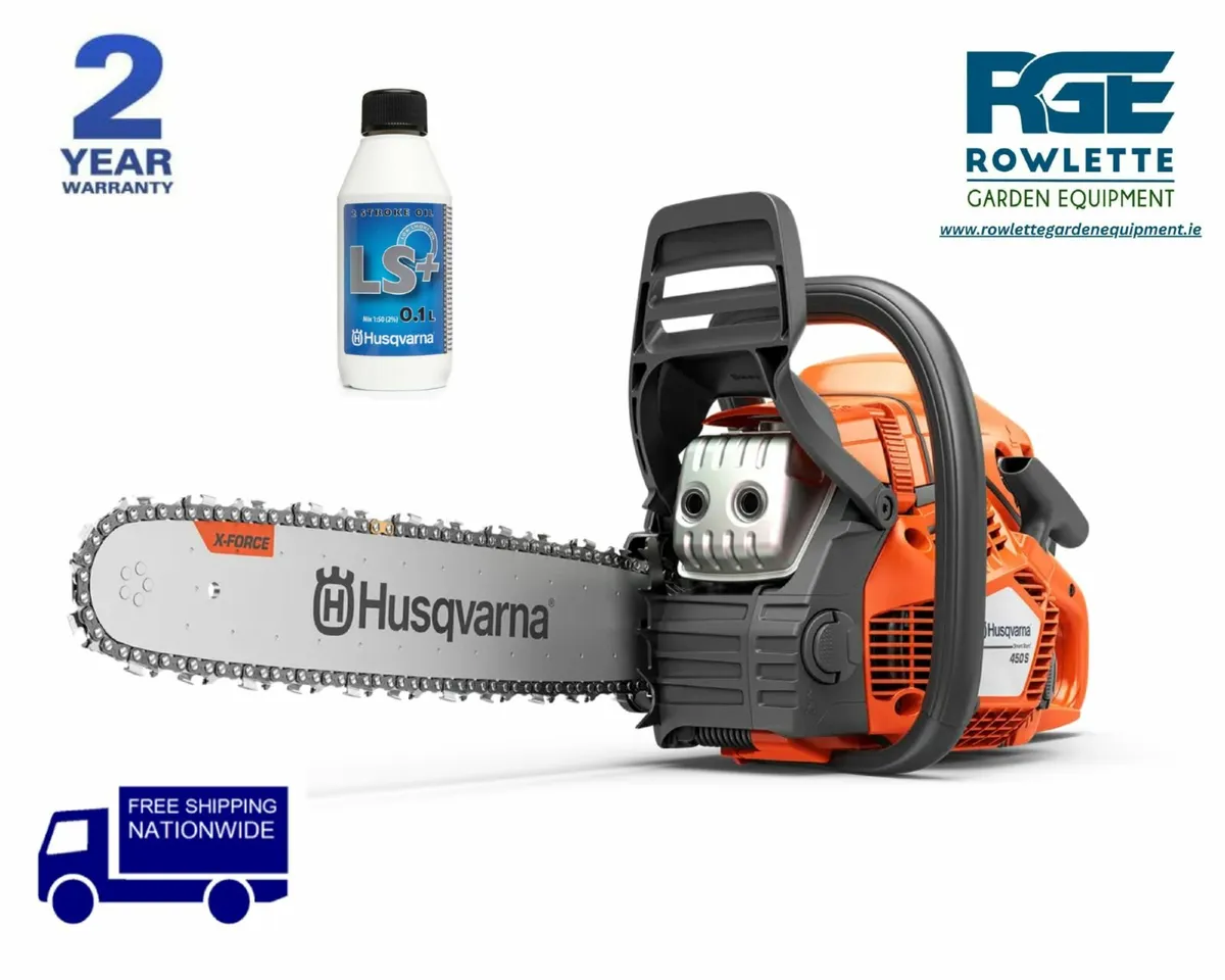 Husqvarna 450S Chainsaw - Image 1