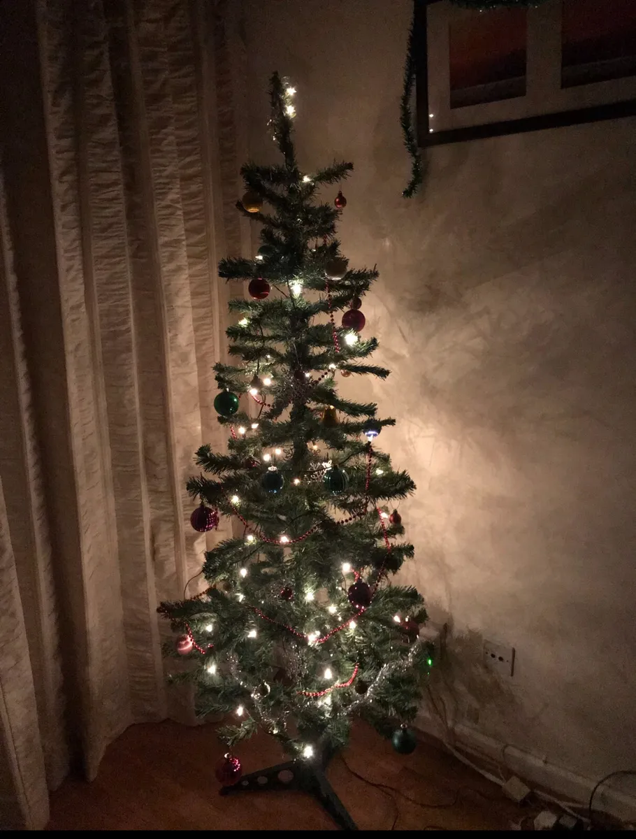 Christmas tree and decorations