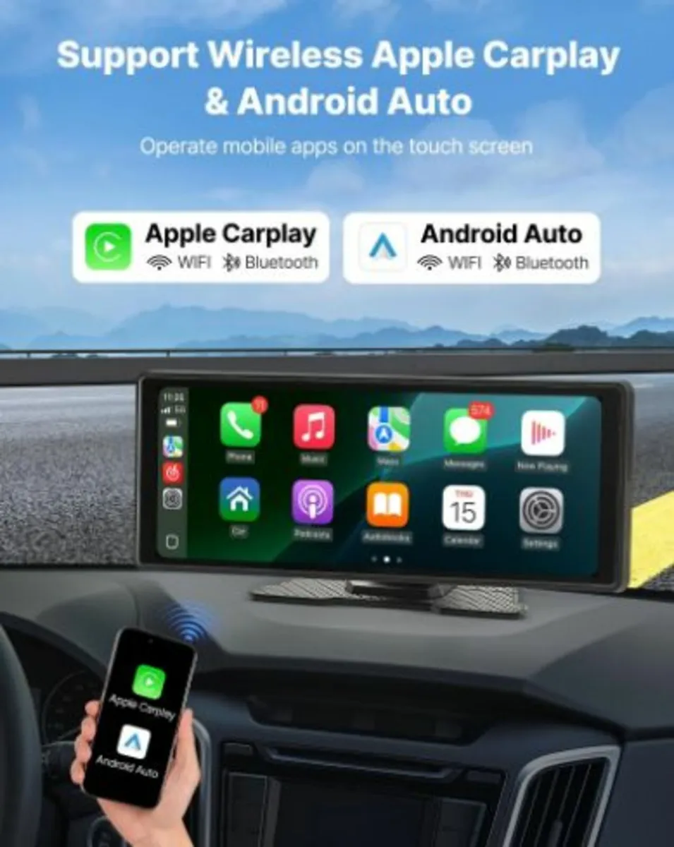 Car Stereo Radio CarPlay Touchscreen 10 - Image 2