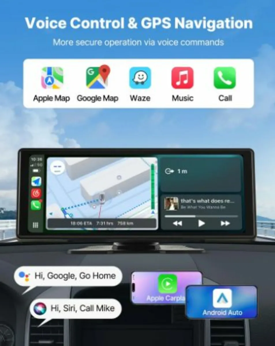 Car Stereo Radio CarPlay Touchscreen 10 - Image 3