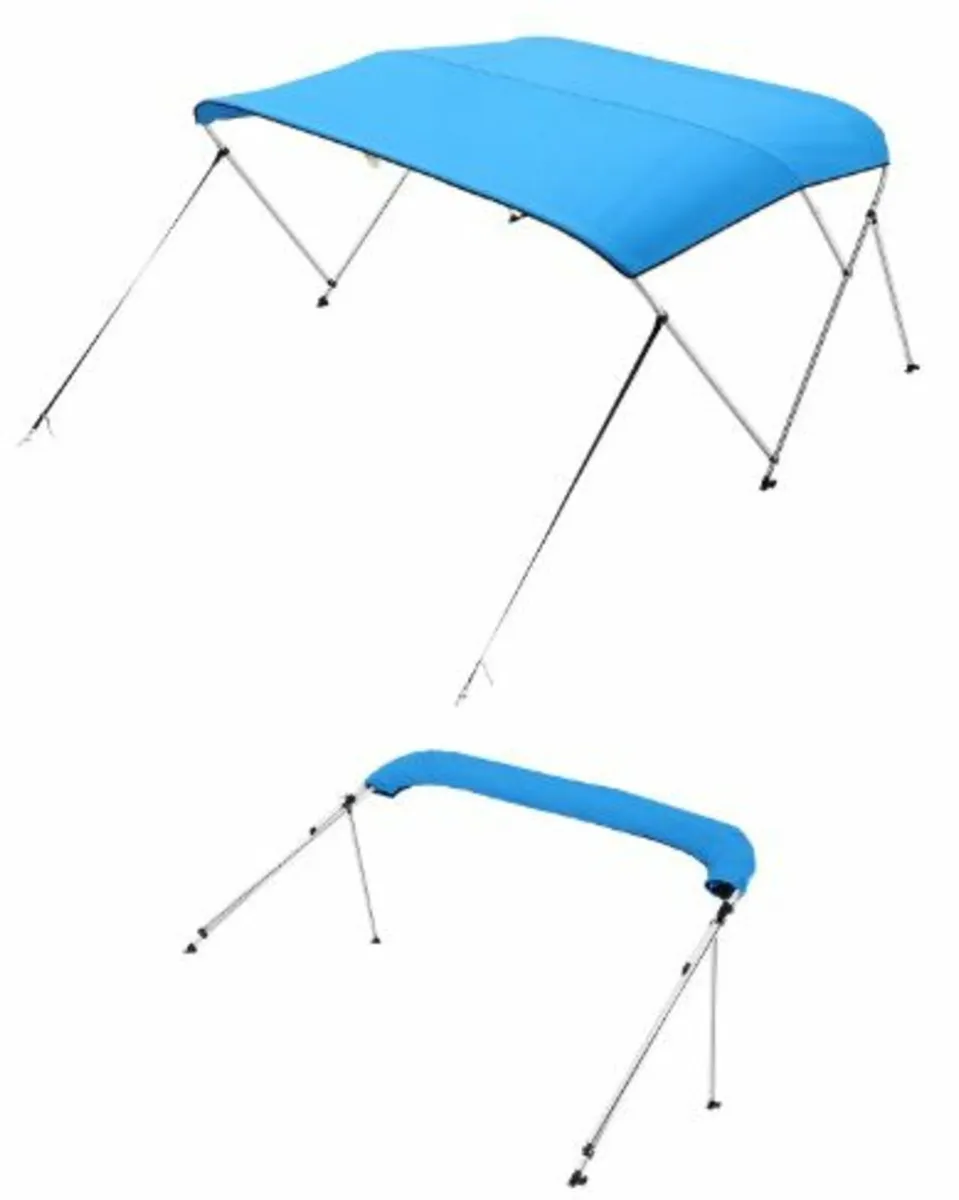 3 Bow Boat Bimini Tops 6 ft Long - Image 1