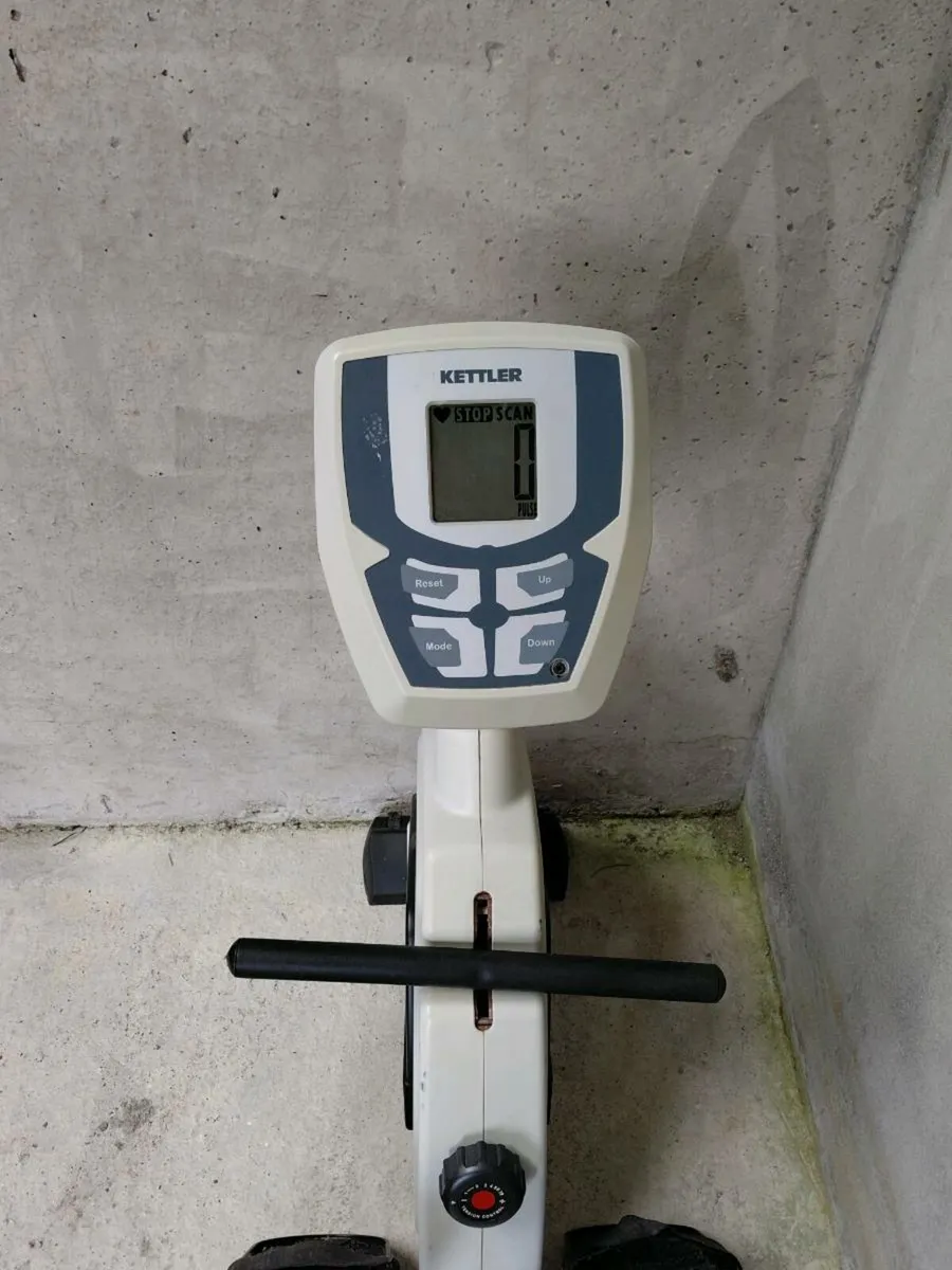 Home gym equipment, bike, cross trainer and rower - Image 3