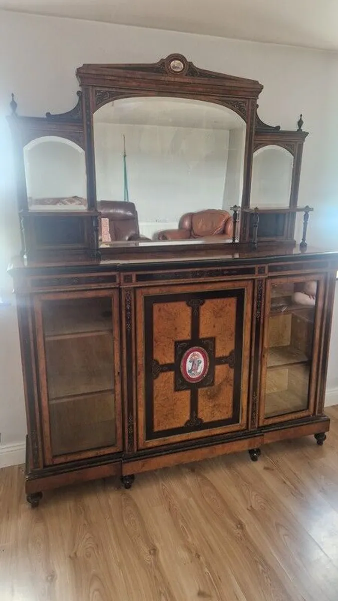 Siddeboard /credenza. Ebony and walnut. - Image 1