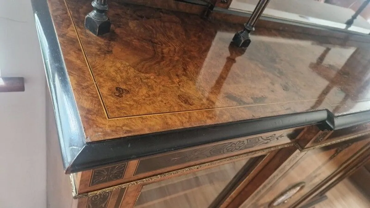 Siddeboard /credenza. Ebony and walnut. - Image 4