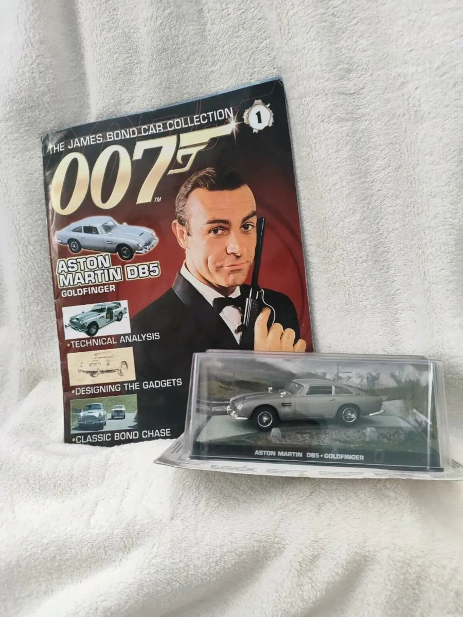 1 James Bond 007 Aston Martin DB5 car with magazin - Image 2