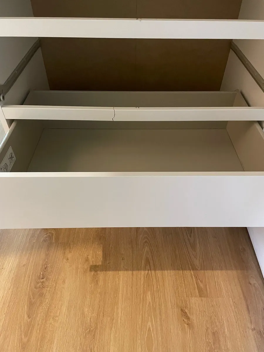 IKEA Malm Chest of Drawers (White, 4-Drawer) - Image 2