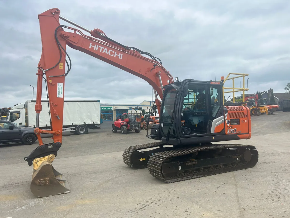 2023 Hitachi ZX130 Only 2900Hrs - MULLANS - Image 3