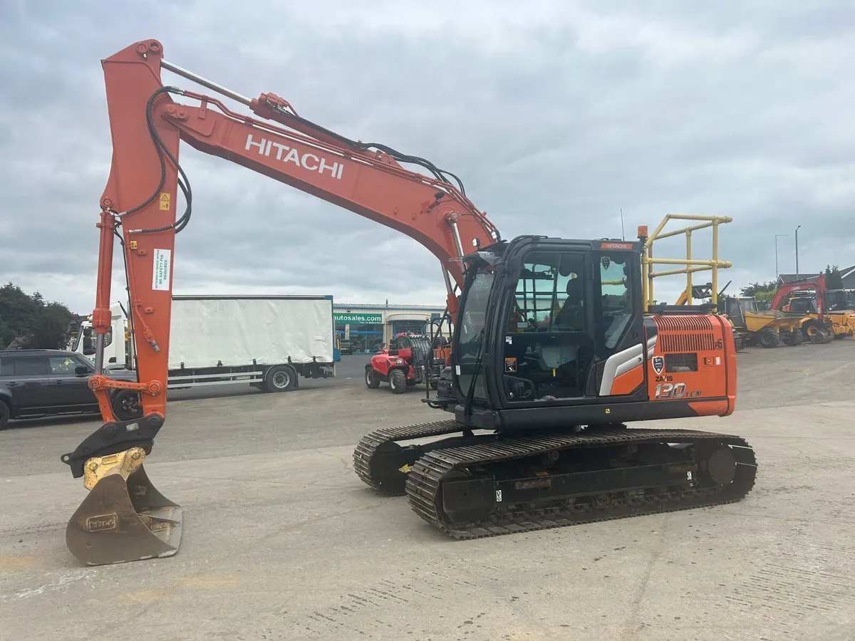 2023 Hitachi ZX130 Only 2900Hrs - MULLANS - Image 4