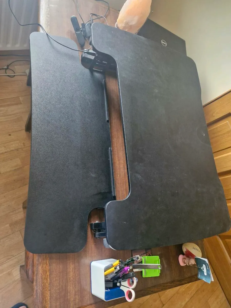 Adjustable Standing Desk Riser Unit - Image 1