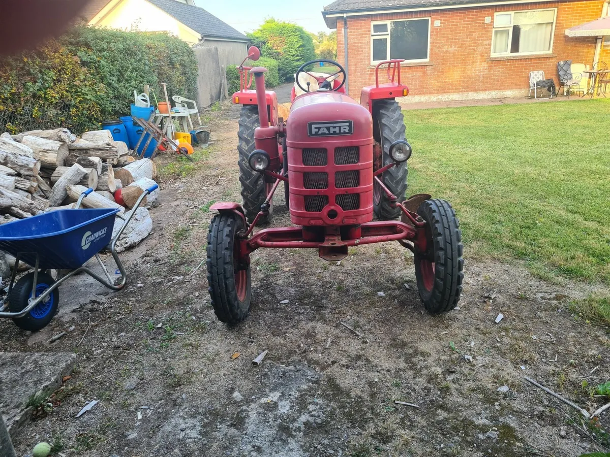 fahr vintage tractor - Image 3