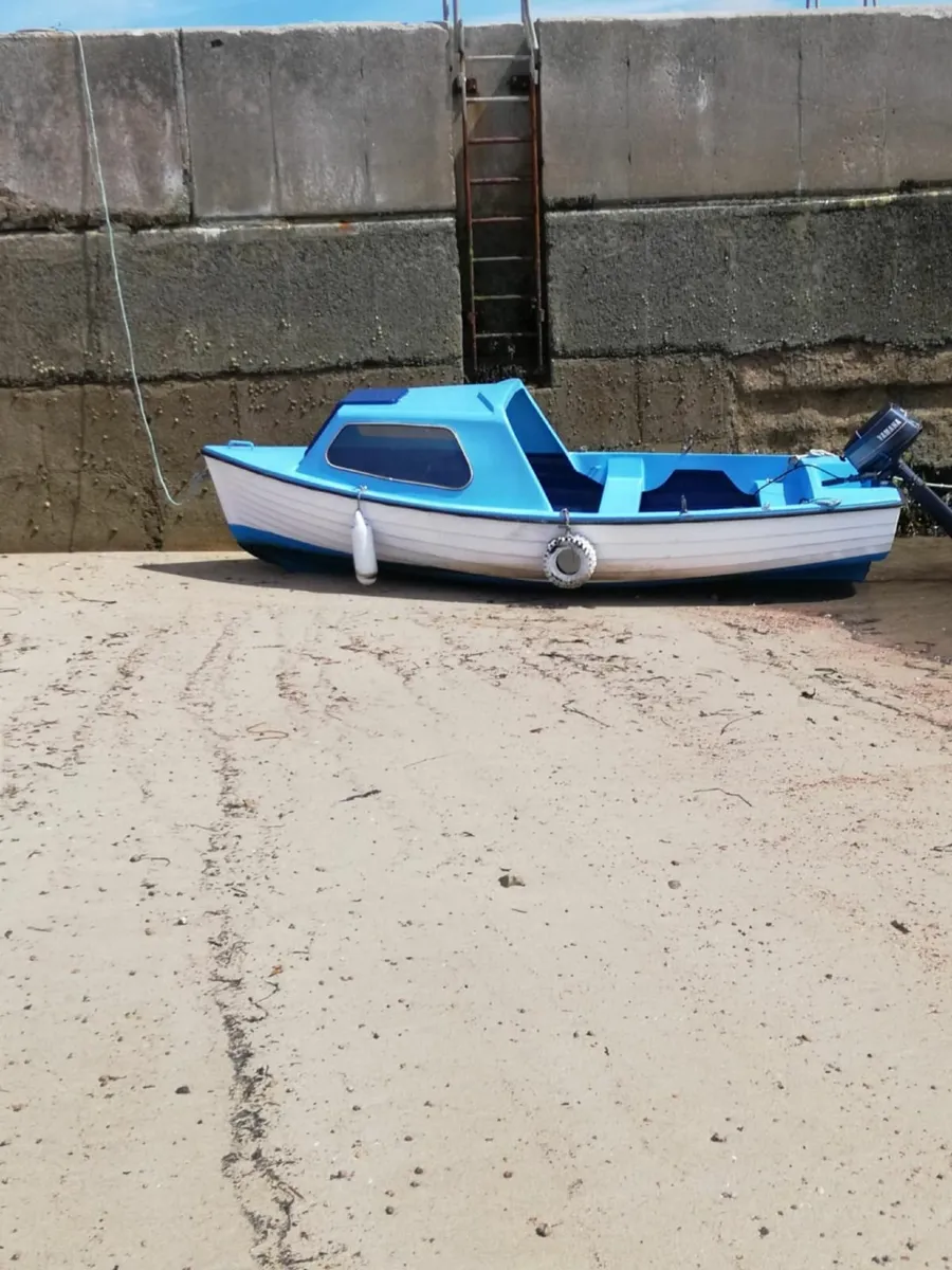 Fibreglass Boat with trailer - Image 2