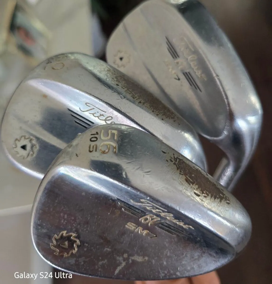 52, 56, 60 degree SM7 vokey wedges - Image 1