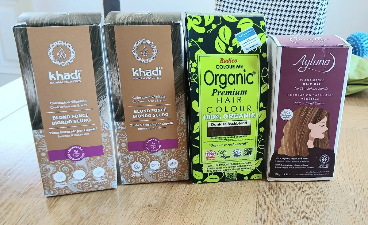 Various ORGANIC Henna / indigo / Cassia - Image 1