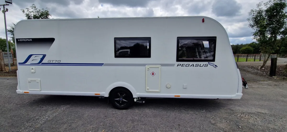 Bailey Pegasus GT-70 Caravan Fixed Bed - Image 1