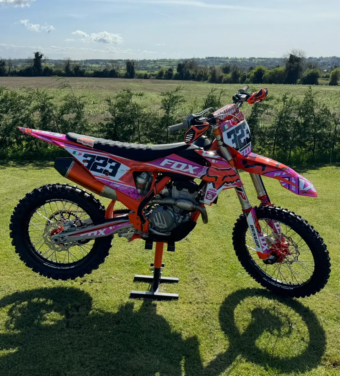 KTM SXF 250 Motocross Bike 2022 - Image 2