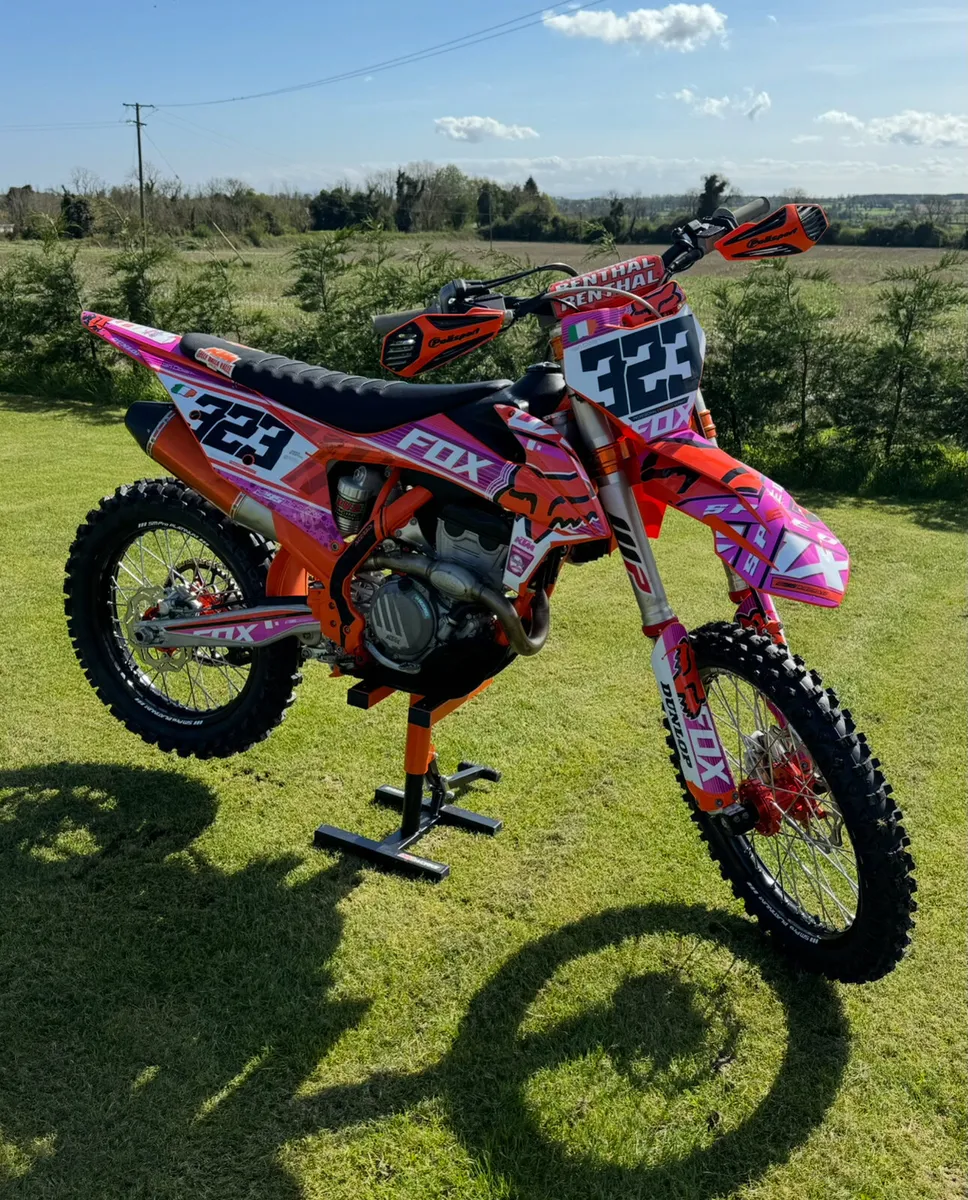 KTM SXF 250 Motocross Bike 2022 - Image 3