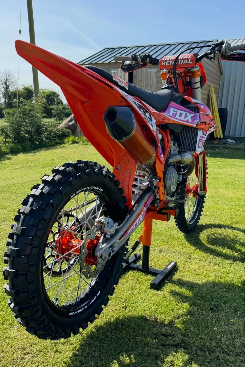 KTM SXF 250 Motocross Bike 2022 - Image 4