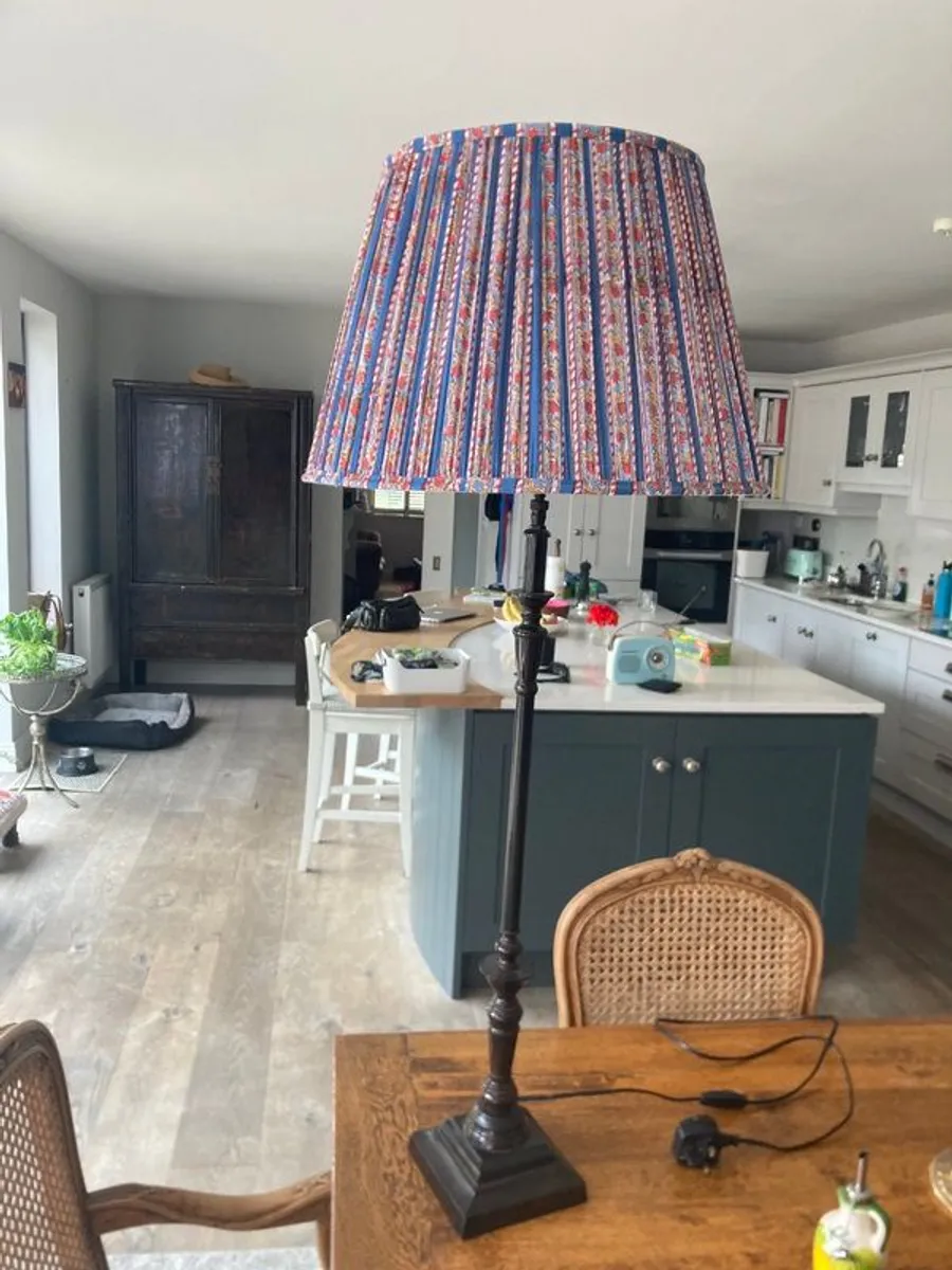 Helen Turkington Standard Lamp & Shade - Image 2