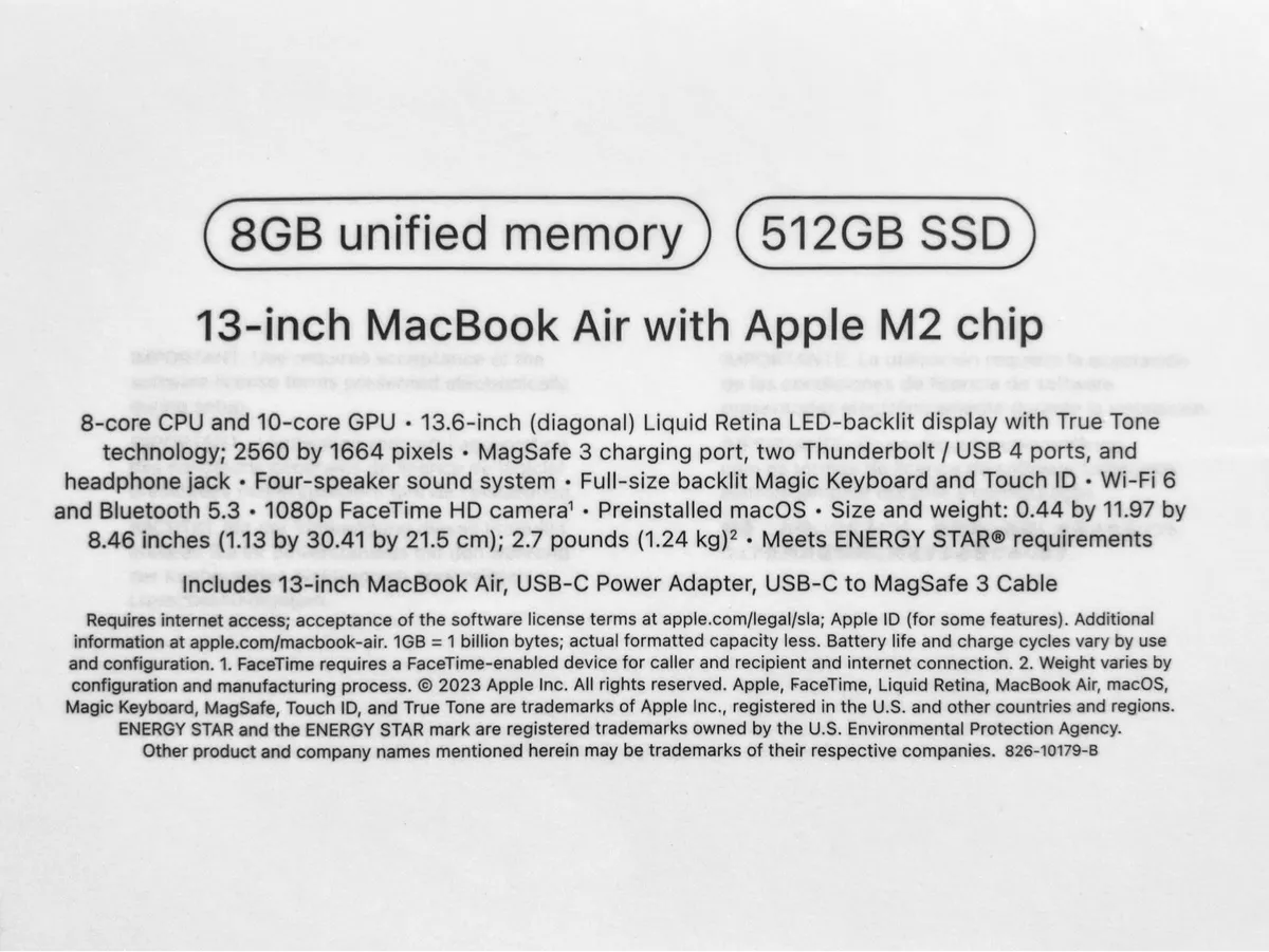 New MacBook Air 13” M2 - 8GB RAM, 512GB SSD - Image 2