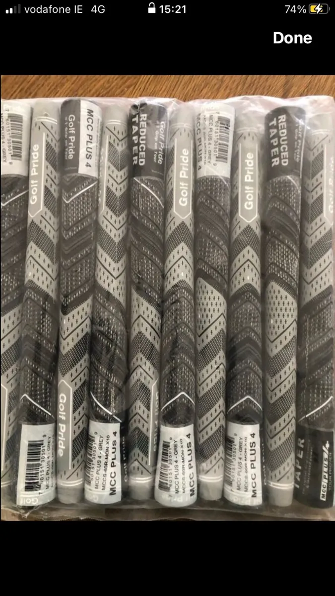 (10) MIDSIZE Golf Pride MCC Grips - Image 1