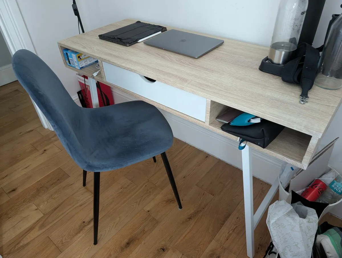 Desk + chair bundle - Image 1