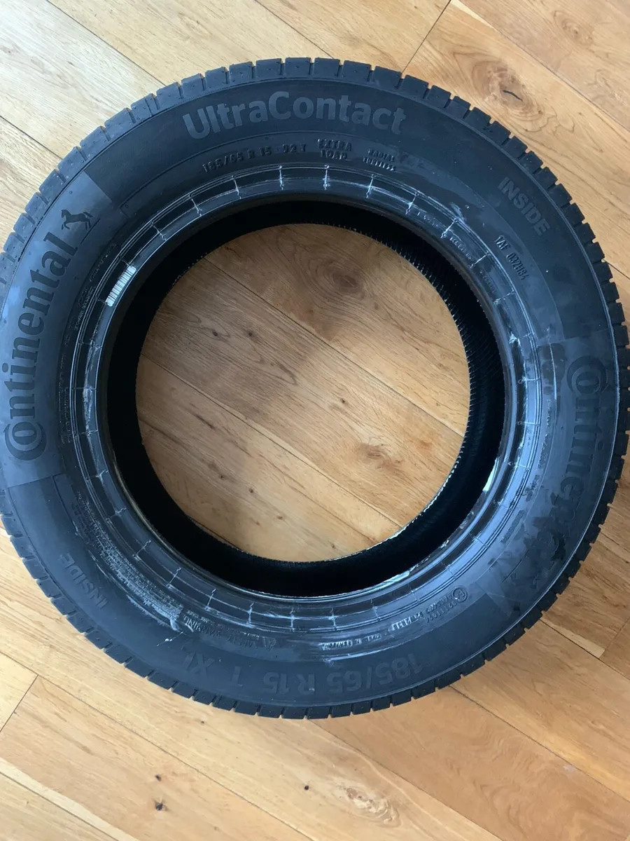 4 brand new tyres Continental 185/65 R15 92T XL - Image 3