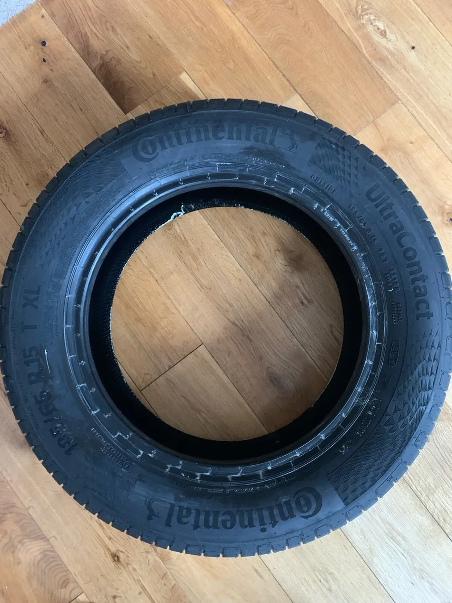 4 brand new tyres Continental 185/65 R15 92T XL - Image 4