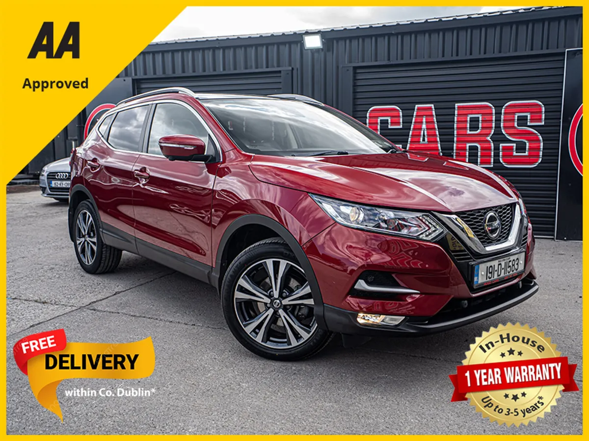 2019 Nissan Qashqai 1.2/1 Owner/29k km/1yr warrant - Image 1
