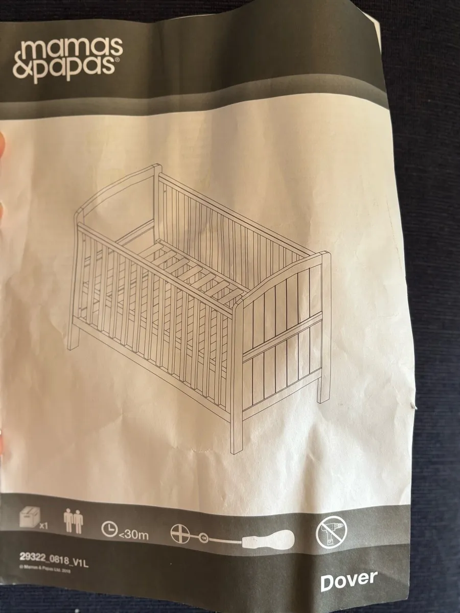 Mamas and papas cot - Image 2