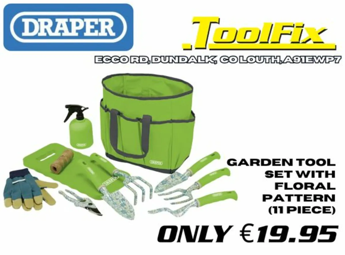 SAVE BIG on Draper Gardening Tool Sets