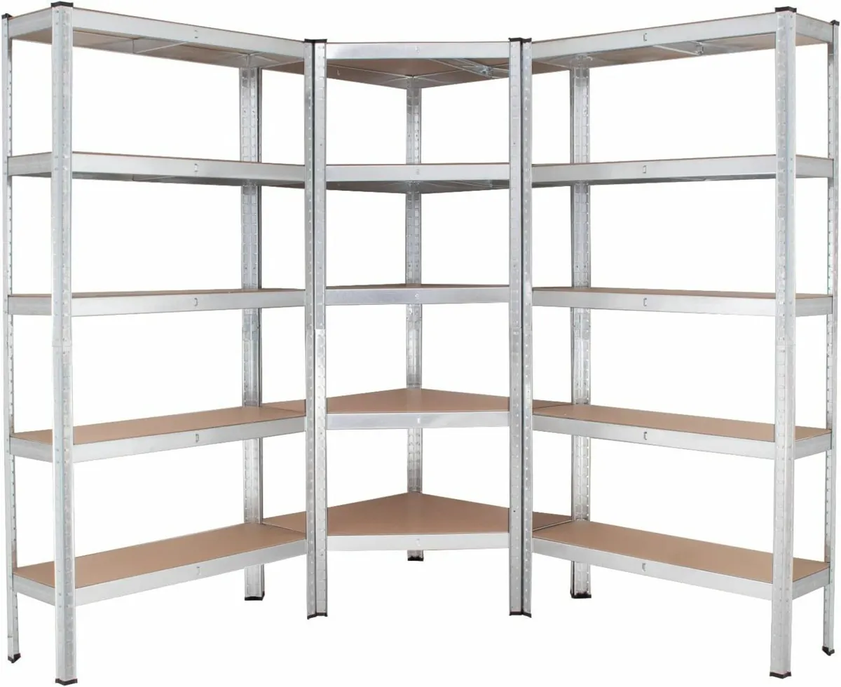 Heavy Duty Galvanised Shelving Set 2250 kg - Image 1