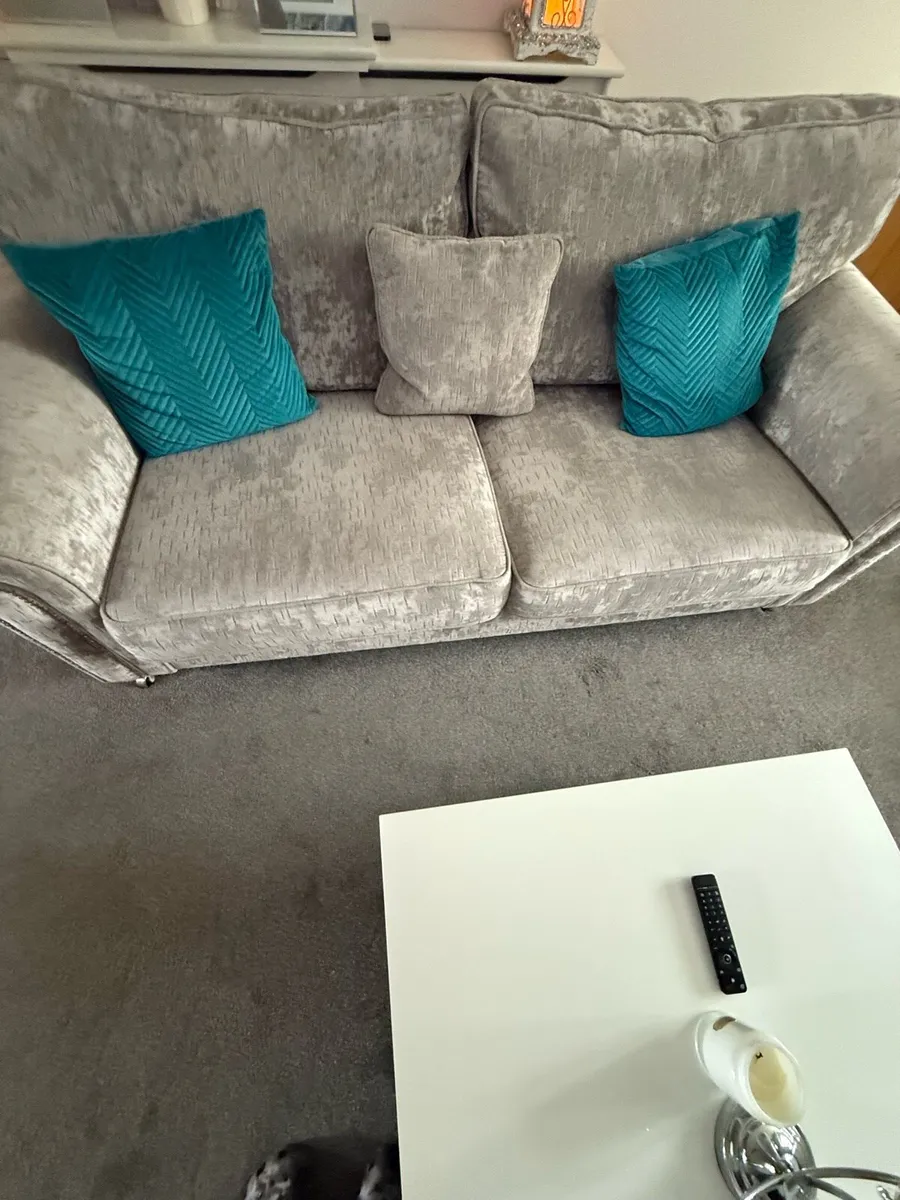 3 seater sofa & one seater large - Image 1