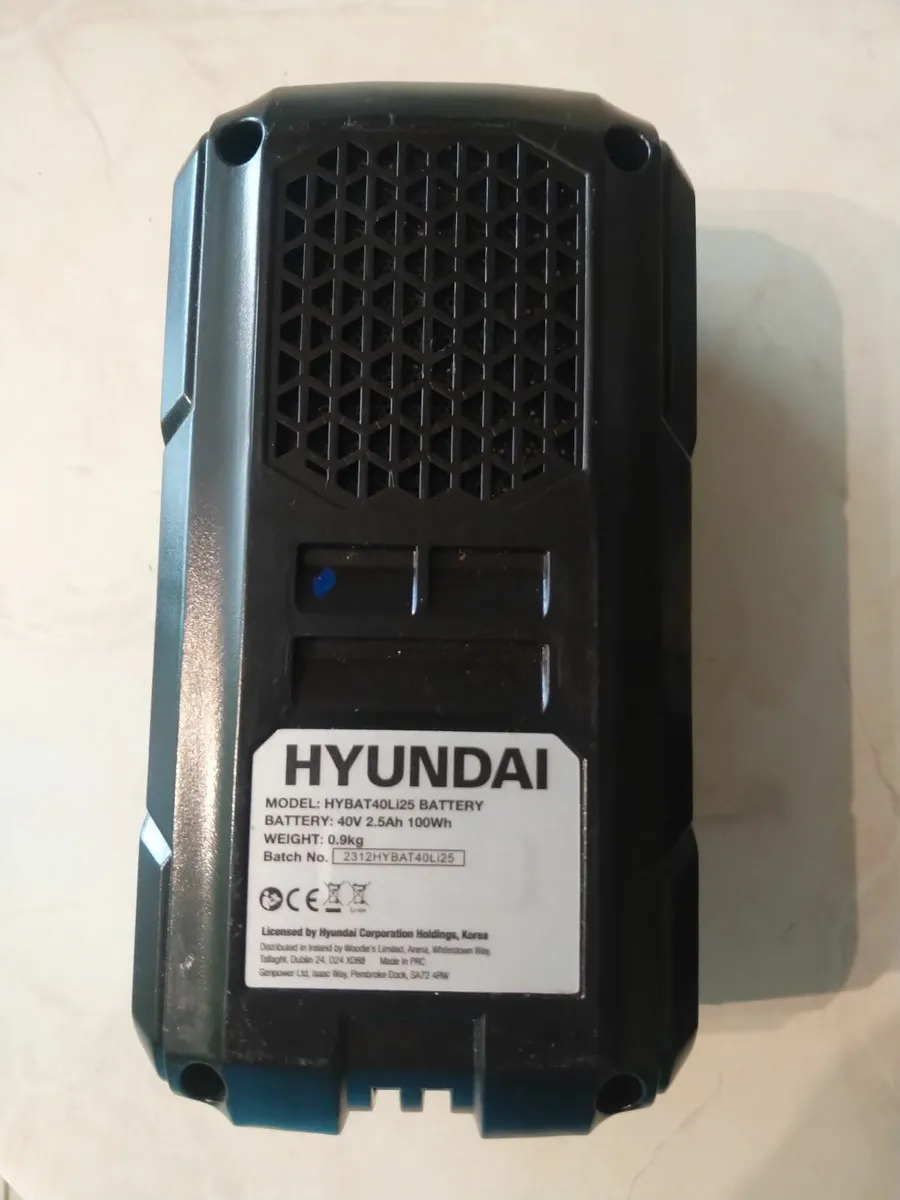Hyundai battery +charger - Image 3