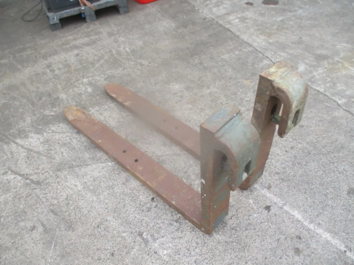 Heavy Duty 4FT Merlo Forks - Image 1