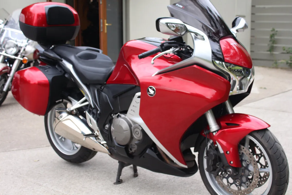 Honda VFR1200 with Panniers and Box. - Image 3