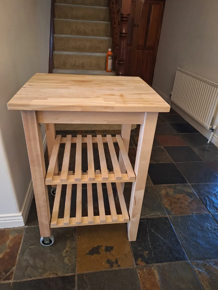 IKEA BEKVAM Butcher Block/ Trolley - Image 3